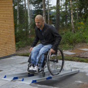 Paire de rampes d'accès télescopiques FEAL