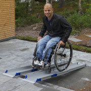 Paire de rampes d'accès télescopiques FEAL