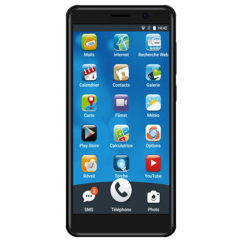 Smartphone simplifié Numéro 2 Mini - Ordissimo - 11 mm