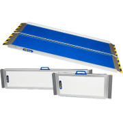 Rampe d'accès portable haute visibilité