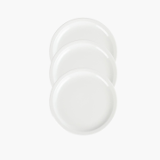 Assiette chauffante 23 cm avec rebord