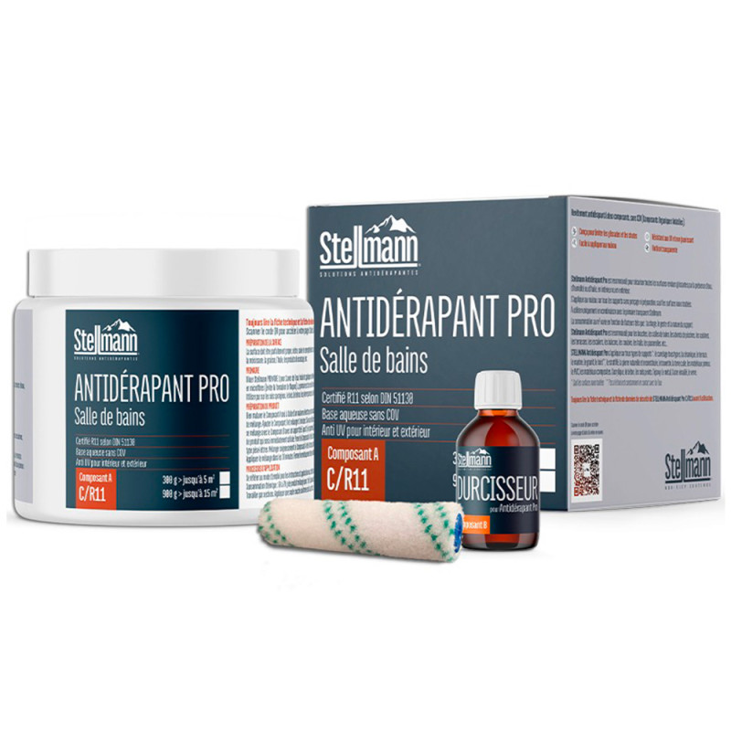Kit antidérapant pour douches et baignoires Stellmann - Transparent - 0,1 mm