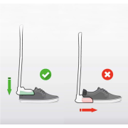 Chausse pied à manche long