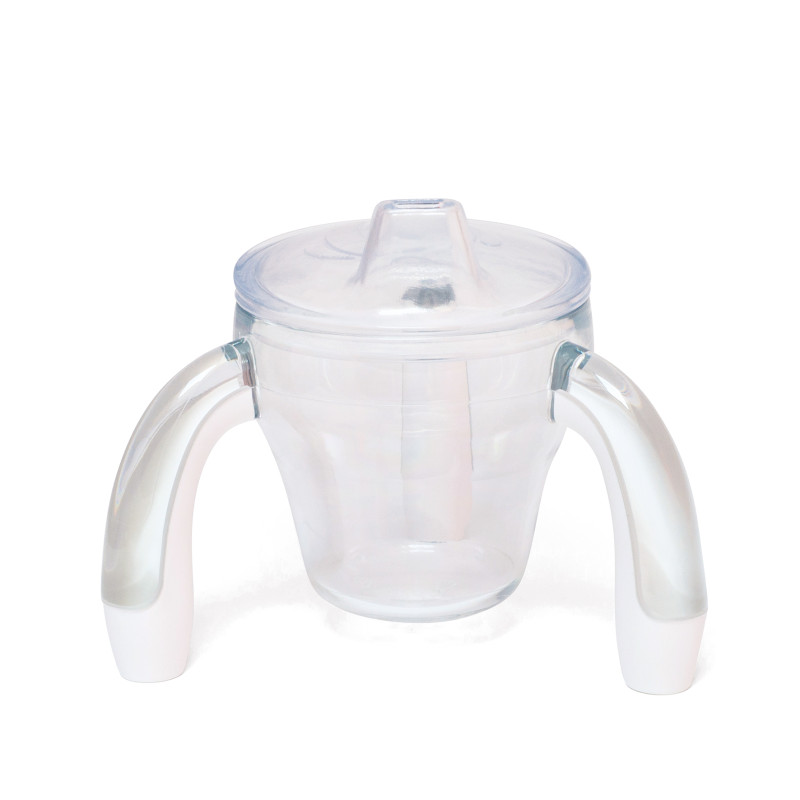 Tasse tripode à bec - Blanc - 13 cm