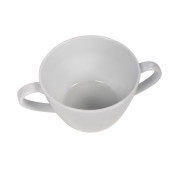 Bol antidérapant avec anses en porcelaine extra dure