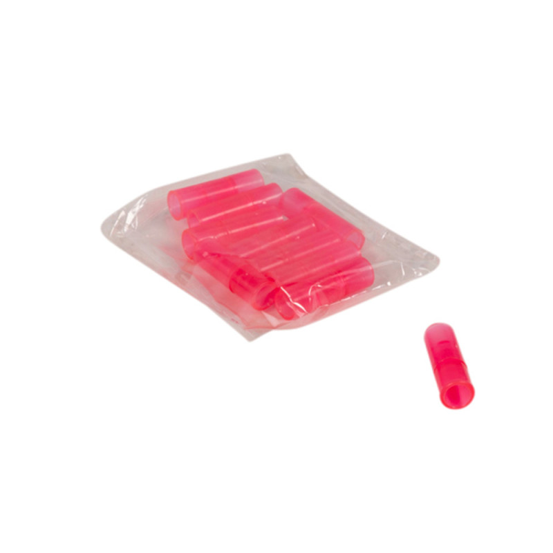 Lot de 10 embouts anti-reflux amovible pour pailles - Rose