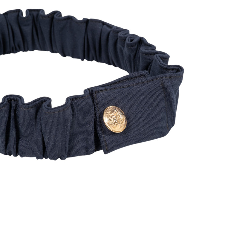 Bandeau pour cheveux attache à une main - LULLABY - Bleu marine
