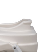 Réhausseur de toilette avec accoudoirs relevables