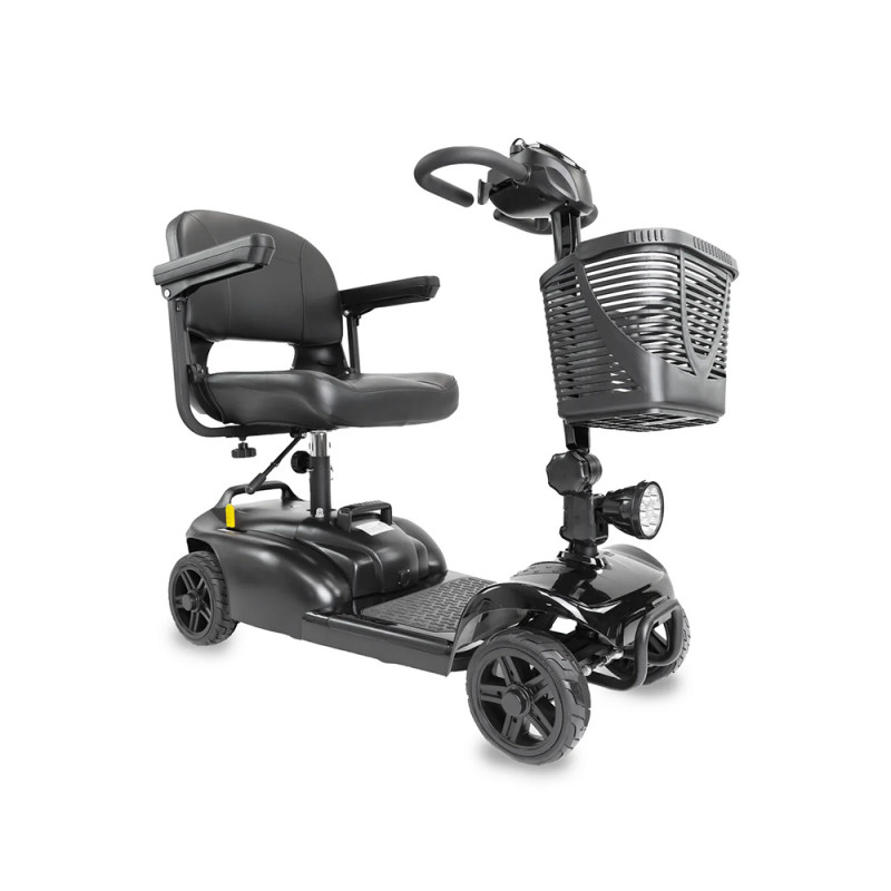Scooter électrique 4 roues pour pmr Durban - Noir - 108 cm
