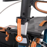 Déambulateur carbone Saljol tout en 1