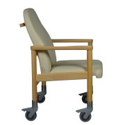Chaise à roulettes ergonomique d'intérieur Lubeck