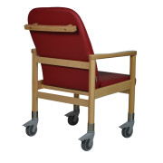 Chaise à roulettes ergonomique d'intérieur Lubeck
