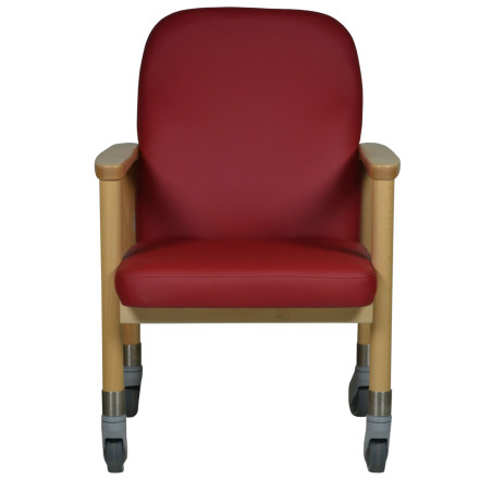 Chaise à roulettes ergonomique d'intérieur Lubeck