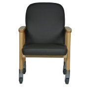 Chaise à roulettes ergonomique d'intérieur Lubeck