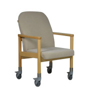 Chaise à roulettes ergonomique d'intérieur Lubeck