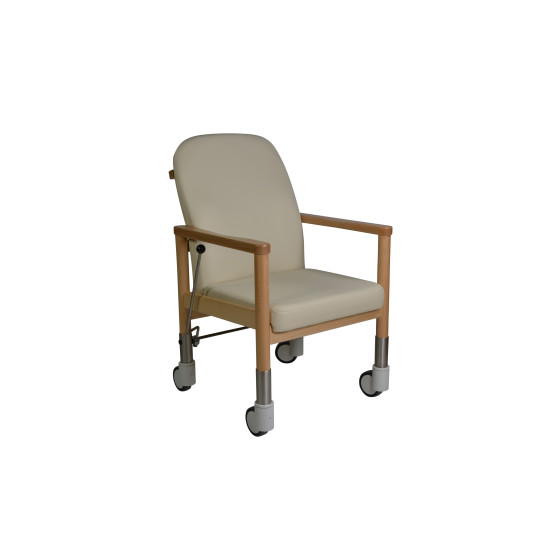 Chaise à roulettes...