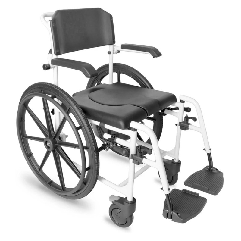 Fauteuil de douche Tarifa grandes roues - Oui - 102 cm