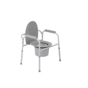 Chaise percée et cadre rehausseur de WC TALIS