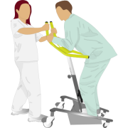 Verticalisateur guidon de transfert déplaçant VERSO