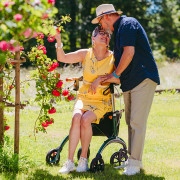 Déambulateur carbone Saljol tout en 1