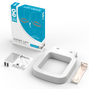 Réhausseur WC pour toilette rectangulaire