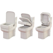 Réhausseur WC pour toilette rectangulaire