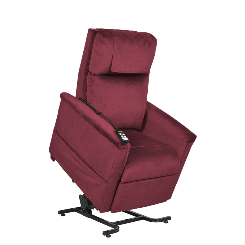 Fauteuil Releveur chauffant Oklahoma - Grenat - 50 cm