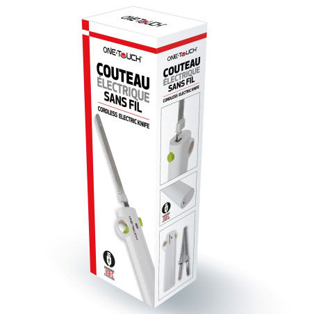 Couteau électrique rechargeable One Touch