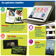 Tablette tactile & pochette Tab 10'