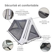 Tente de lit Handilit protection enfant anti-chute