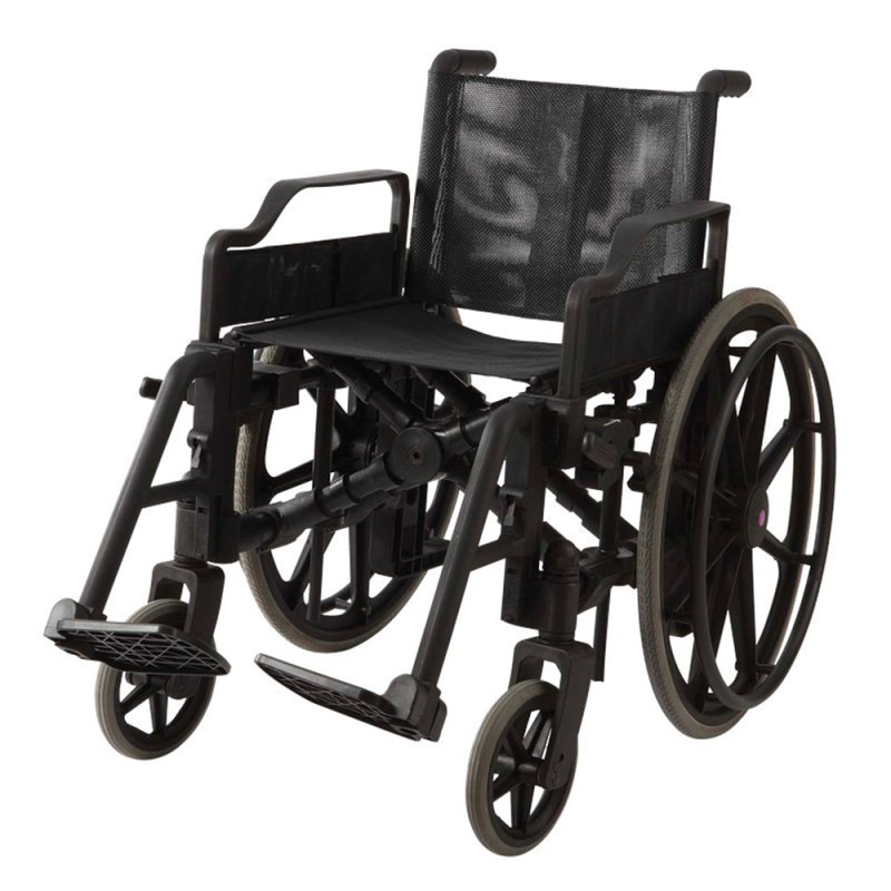 Fauteuil roulant Zéro métal - Noir - 109 cm
