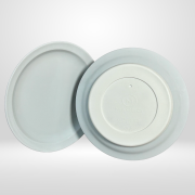 Assiette chauffante 23 cm avec rebord