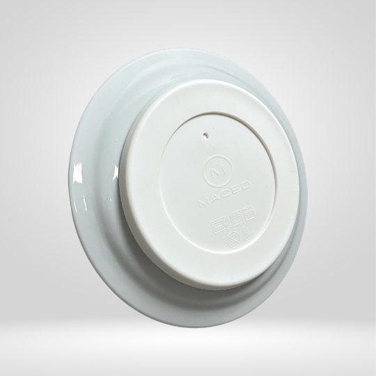 Assiette chauffante 23 cm avec rebord
