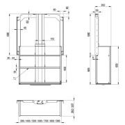 Elévateur de meubles hauts VERTI cuisine PMR