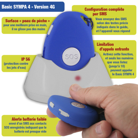 Balise assistance GPS Basic Sympa 4G