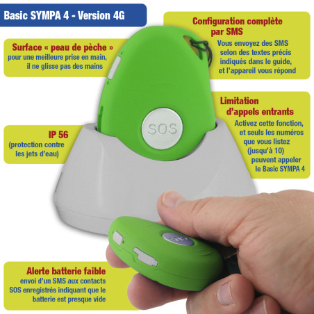 Balise assistance GPS Basic Sympa 4G