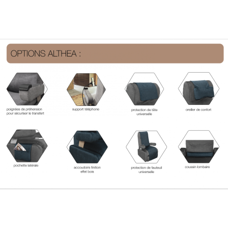 Fauteuil de repos manuel Althéa