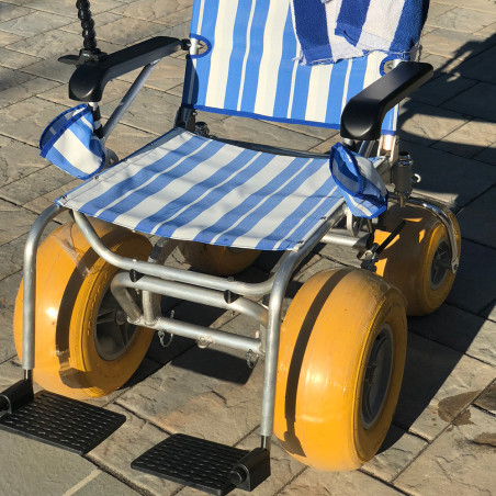 Fauteuil roulant de plage tout terrain PMR