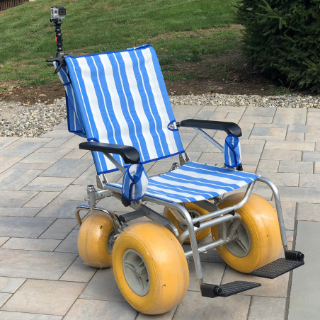 Fauteuil roulant de plage tout terrain PMR