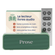Lecteur de livre audio Prose