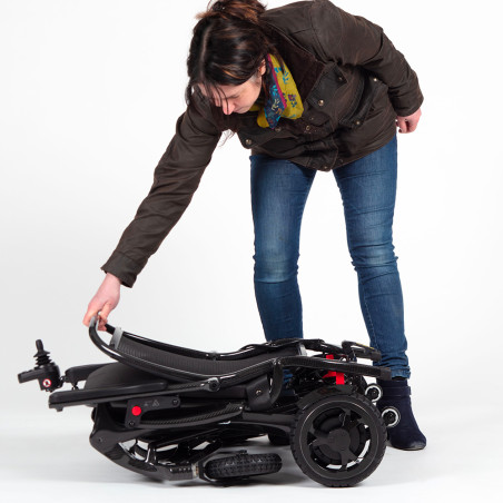 Fauteuil roulant électrique en fibre de carbone AIRFOLD