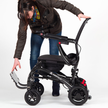Fauteuil roulant électrique en fibre de carbone AIRFOLD