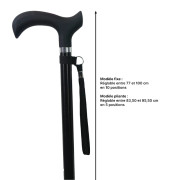 Canne de marche pliable en 3