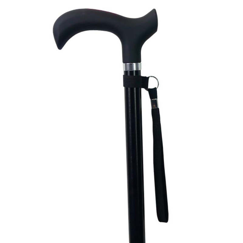 Canne de marche pliable en 3 - Noir - 110 kg