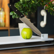 Planche à découper combinée avec couteau