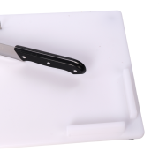 Planche à découper combinée avec couteau