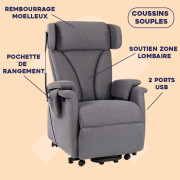 Fauteuil releveur électrique Riser