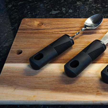 Set de 3 couverts gros manches pliables éco