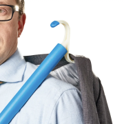 Chausse pied & crochet d'habillage VITILITY pour soulever la veste