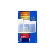 Pilulier hebdomadaire 3 compartiments